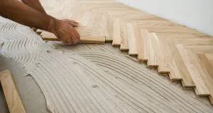 Parquet tradicional encolado